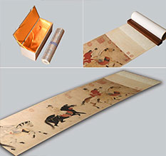 梁河馆藏书画复制博物馆书画复制服务