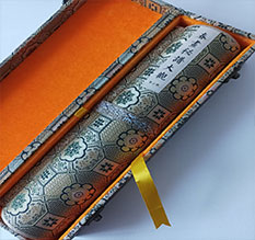 梁河书画装裱案例